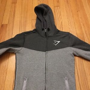 Gymshark two tone zip up